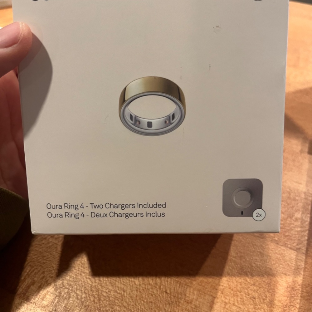 Gold Oura Ring- Brand New, Gen 4, Size 9